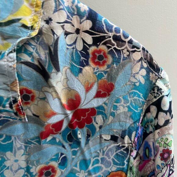 NWT Johnny Was Milla Basic Button Down Blouse - Picture 5 of 8